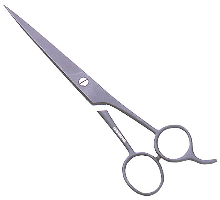 Barber Scissor Black Coated Adjustable Screw 7