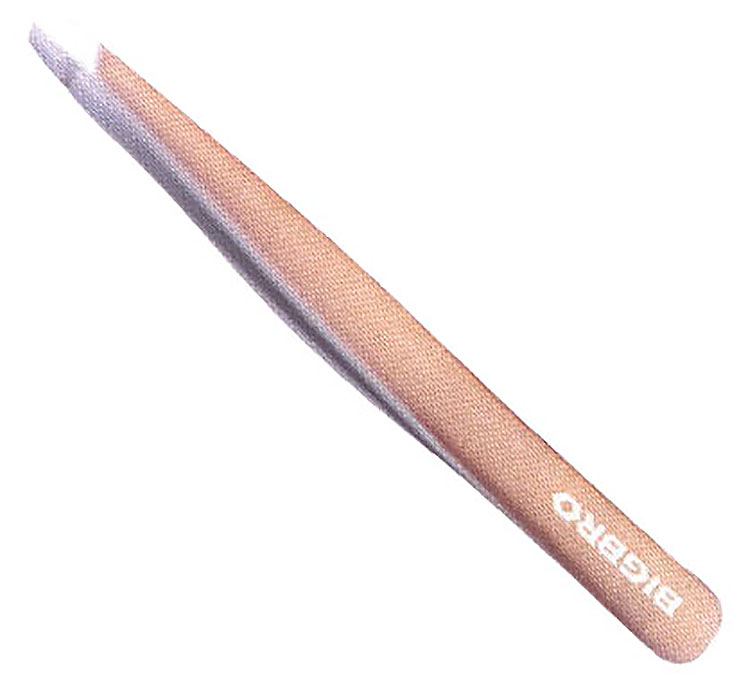 Tweezer Slanted Colored 3.5