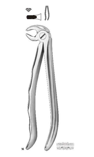 Extracting forceps Ergo,Dimond Coated,