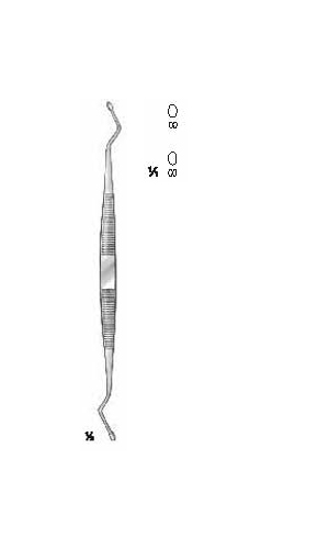 Bone Curettes , Double-ended