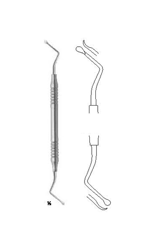 Bone Curettes , Double-ended